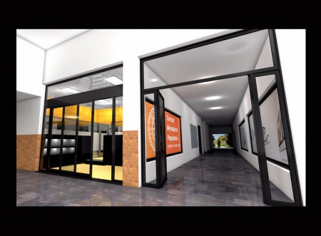 Acceso, Edificio 12 UDLAP - Puebla